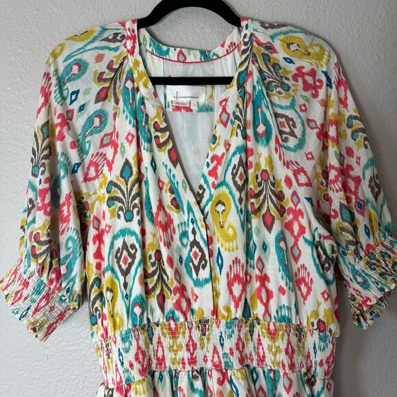 Anthropologie Nancy Print Felipa Midi Dress Size Large - Picture 4 of 7